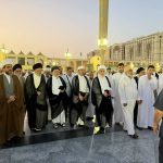 تشرف استاد محمد مهدی ارگانی بهبهانی به حج بیت الله الحرام و مدینه منوره در ذی حجه 1446